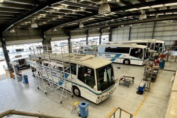 Kangaroo Bus Lines Depot